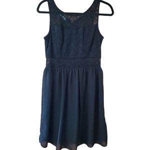 Maurices Black Lace Sleeveless Dress